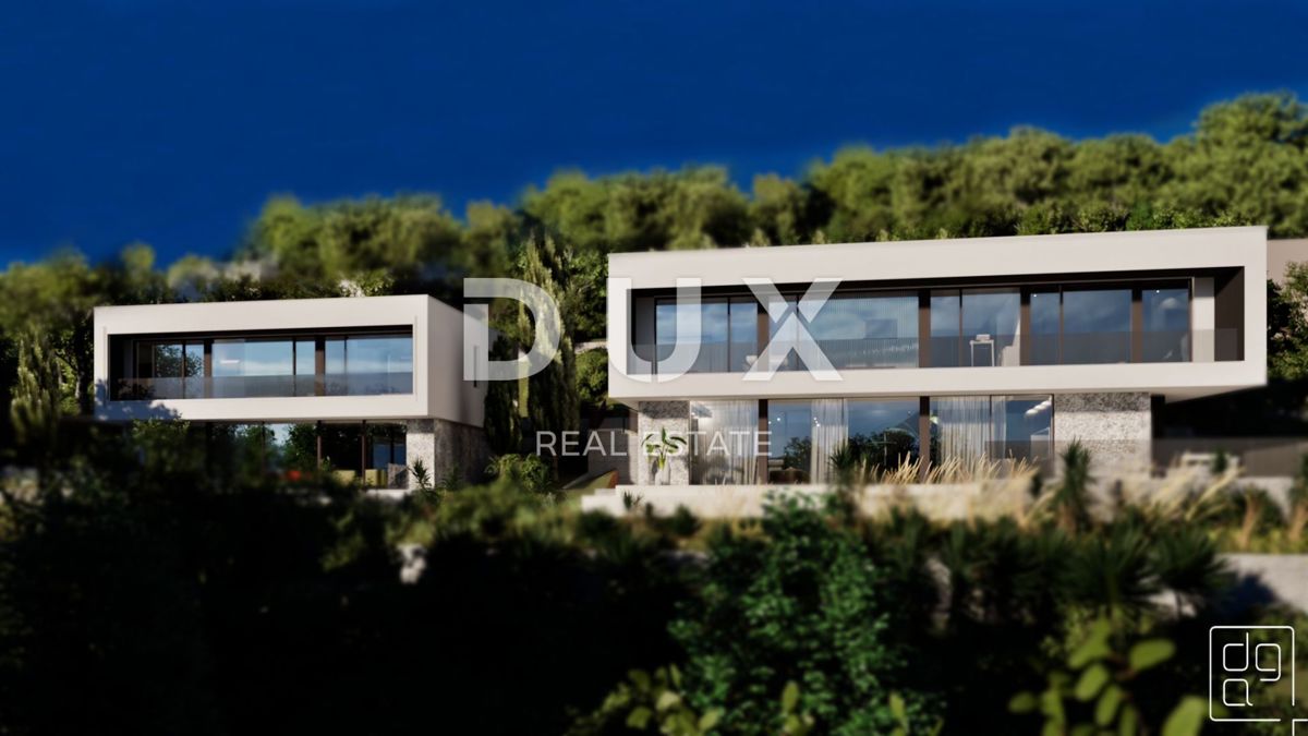 OPATIJA, MOŠĆENIČKA DRAGA - villa di lusso con piscina in una posizione privilegiata con vista panoramica sul mare