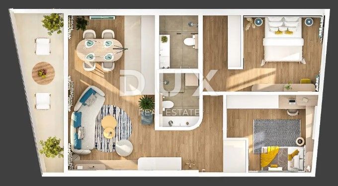 RIJEKA, KANTRIDA - nuova costruzione di qualità di lusso 2R+LR S10
