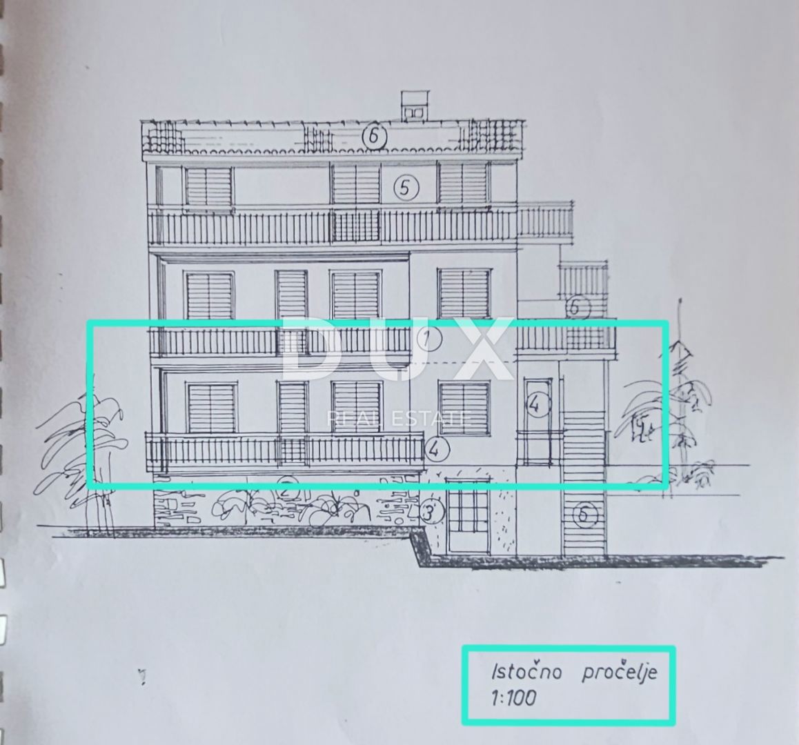 OPATIJA, IKA - appartamento 80m2, soggiorno + 2 camere da letto, piano terra, con vista mare e grande terrazza + giardino ca. 125m2
