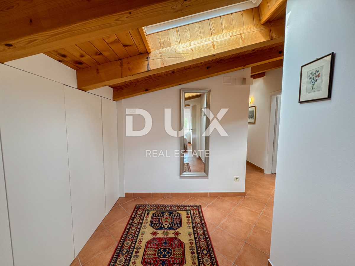OPATIJA, IČIĆI - meraviglioso appartamento di 107 m2 in una casa con due terrazze e vista panoramica sul mare