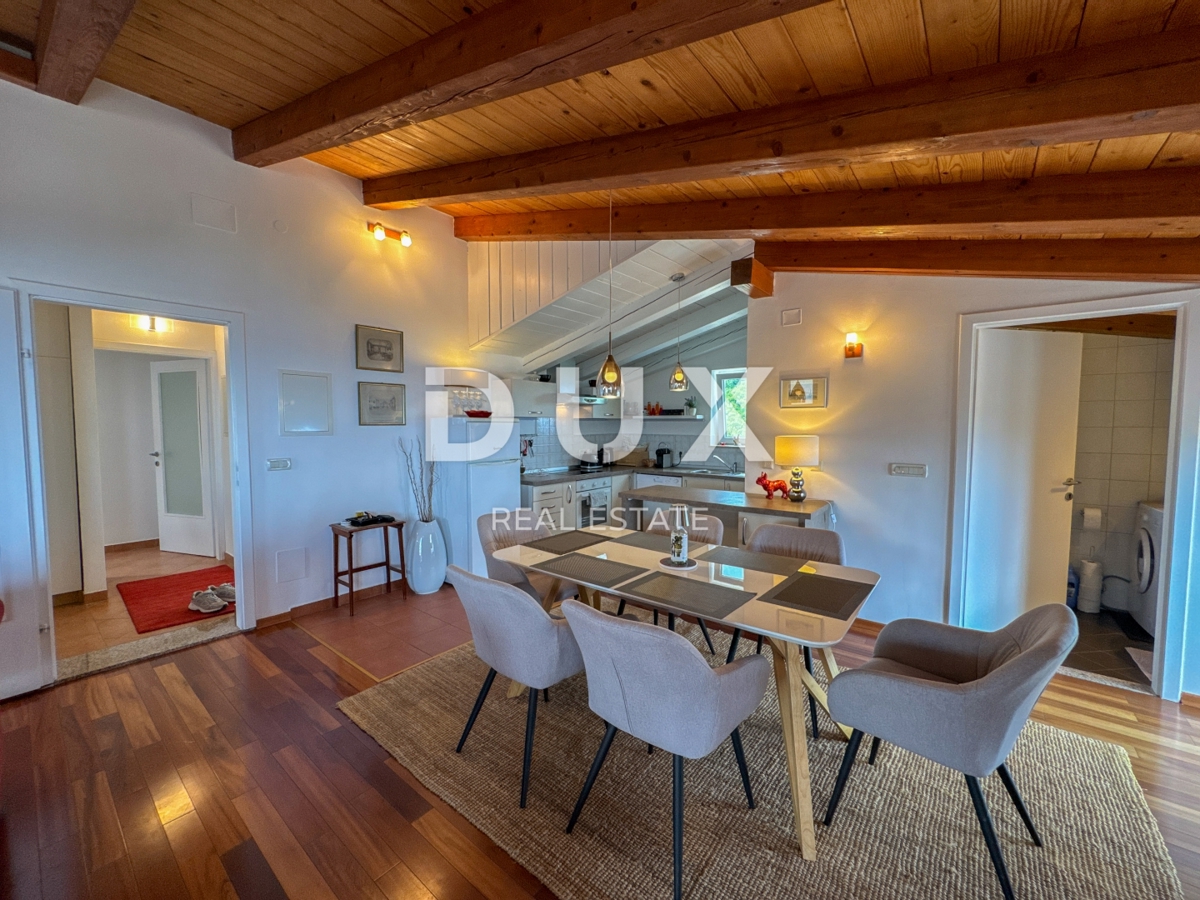 OPATIJA, IČIĆI - meraviglioso appartamento di 107 m2 in una casa con due terrazze e vista panoramica sul mare