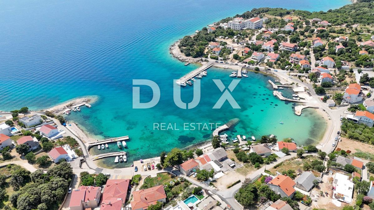 NOVALJA, JAKIŠNICA - Appartamento 58m2 al primo piano con una bellissima vista sul mare