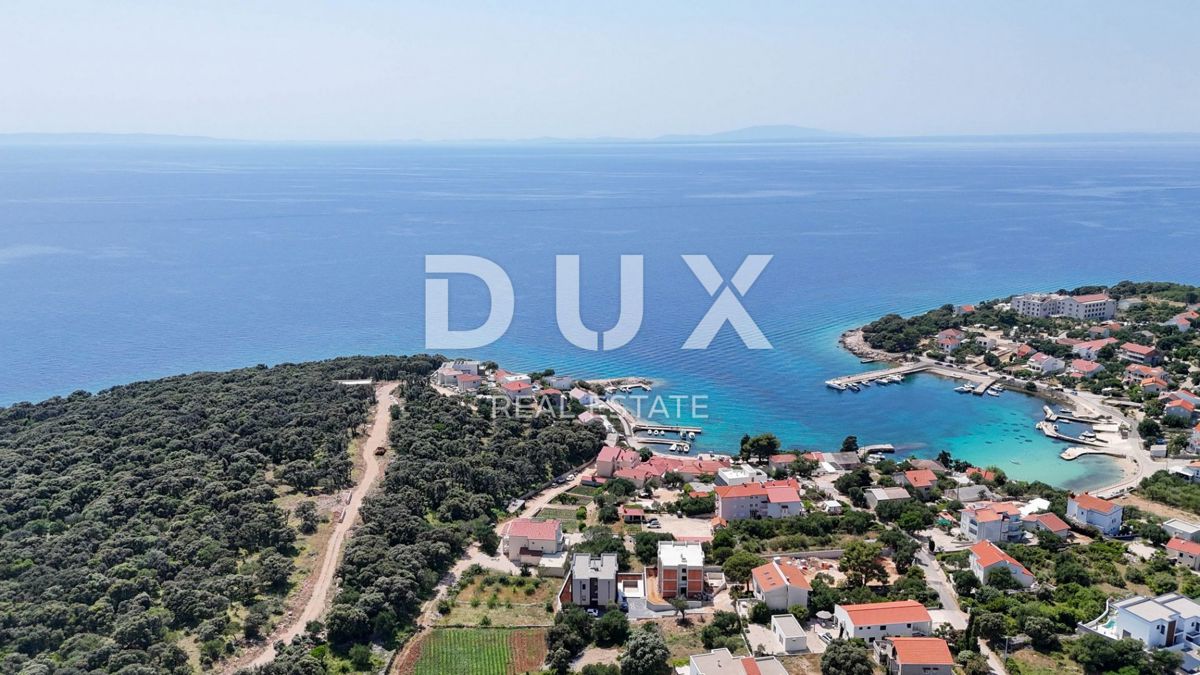 NOVALJA, JAKIŠNICA - Appartamento 58m2 al primo piano con una bellissima vista sul mare