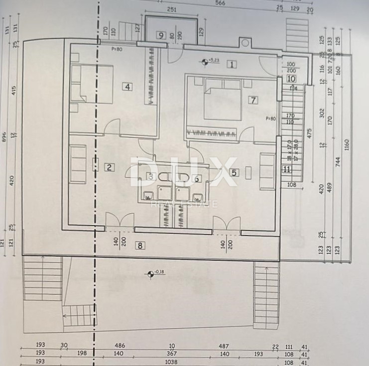 VODICE, SEBENICO - OCCASIONE! Casa con 5 appartamenti in posizione tranquilla 