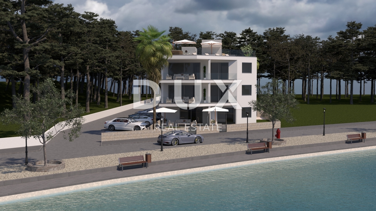 ZADAR, VIR - Lussuoso appartamento con giardino, prima fila al mare! AS1