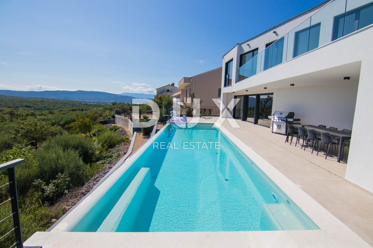 ISOLA DI KRK, CITTÀ DI KRK (dintorni) - villa di lusso 