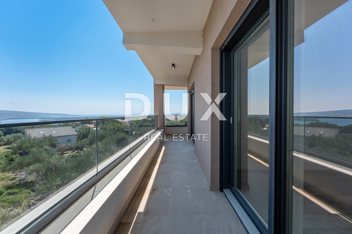 ISOLA DI KRK, dintorni della città di Krk - Villa di lusso con vista panoramica sul mare