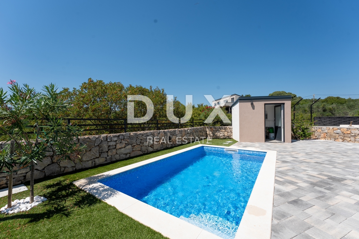 ISOLA DI KRK, dintorni della città di Krk - Villa di lusso con vista panoramica sul mare