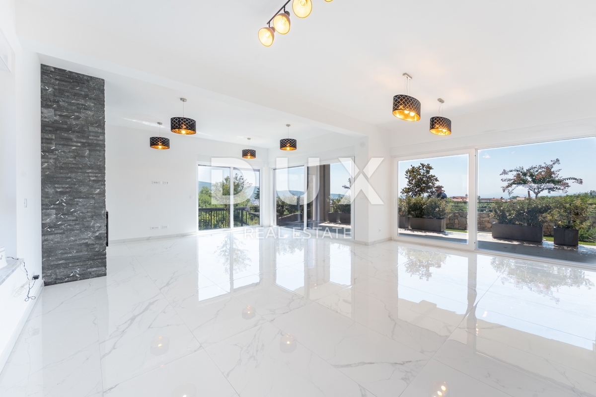 ISOLA DI KRK, dintorni della città di Krk - Villa di lusso con vista panoramica sul mare