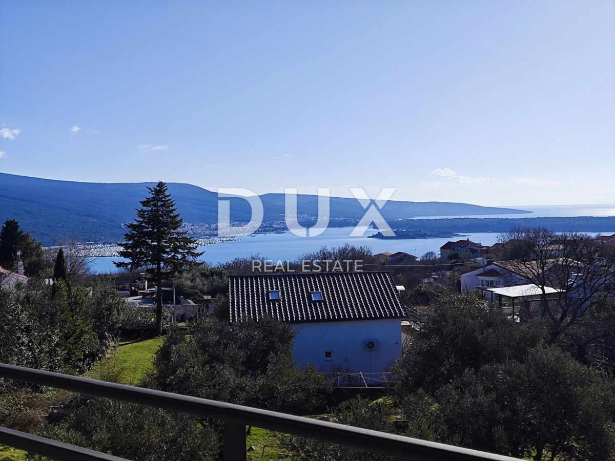 ISOLA DI KRK, dintorni della città di Krk - Villa di lusso con vista panoramica sul mare