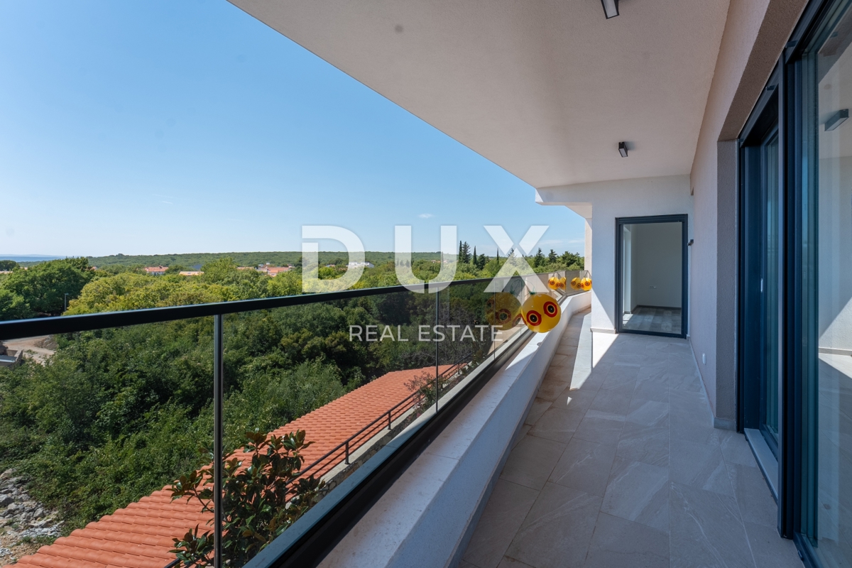 ISOLA DI KRK, dintorni della città di Krk - Villa di lusso con vista panoramica sul mare