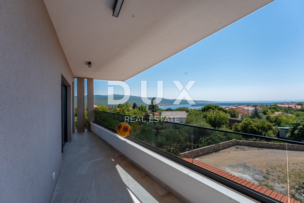 ISOLA DI KRK, dintorni della città di Krk - Villa di lusso con vista panoramica sul mare