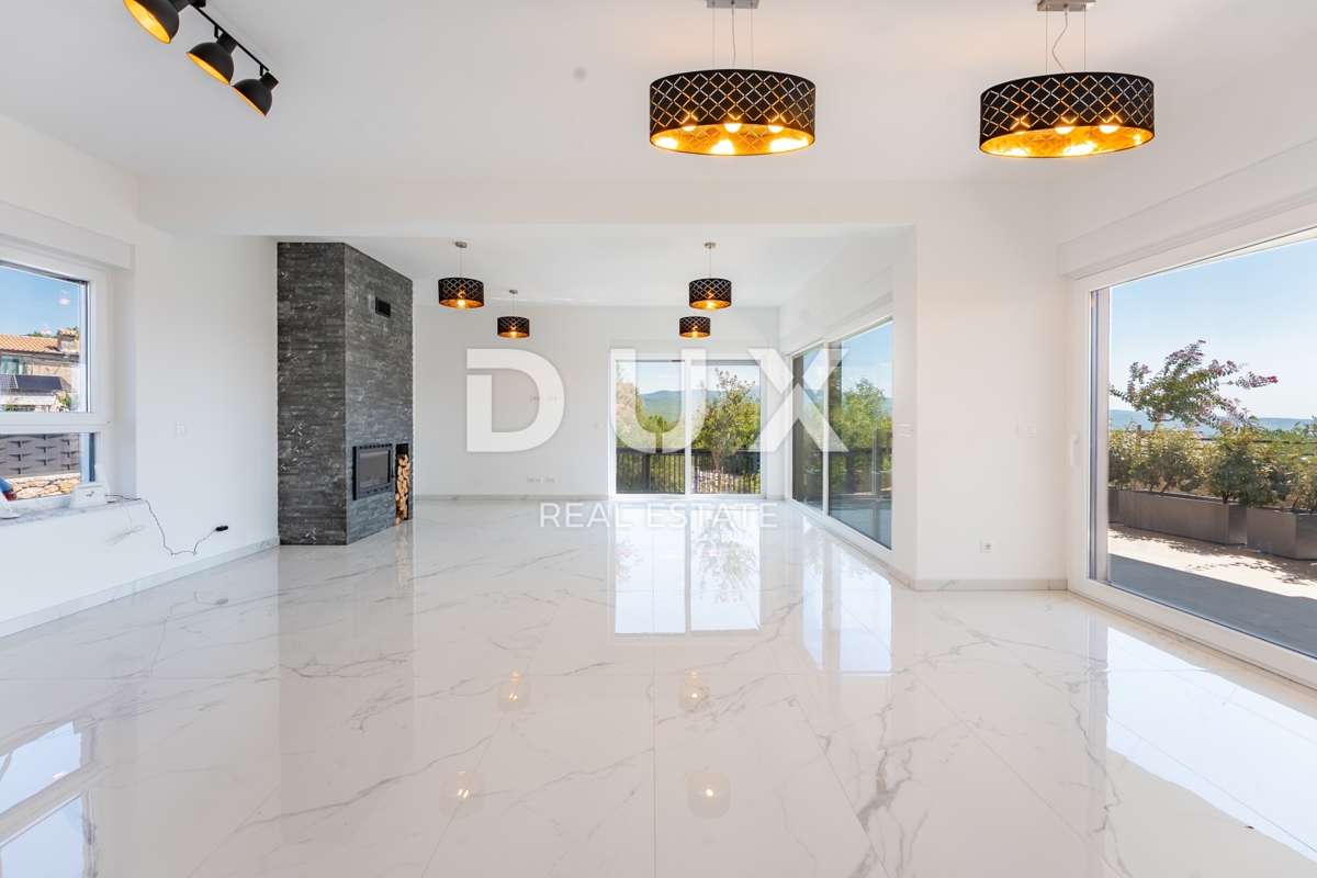 ISOLA DI KRK, dintorni della città di Krk - Villa di lusso con vista panoramica sul mare