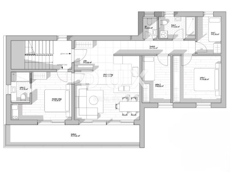 Appartamento Ika, Opatija - Okolica, 96m2