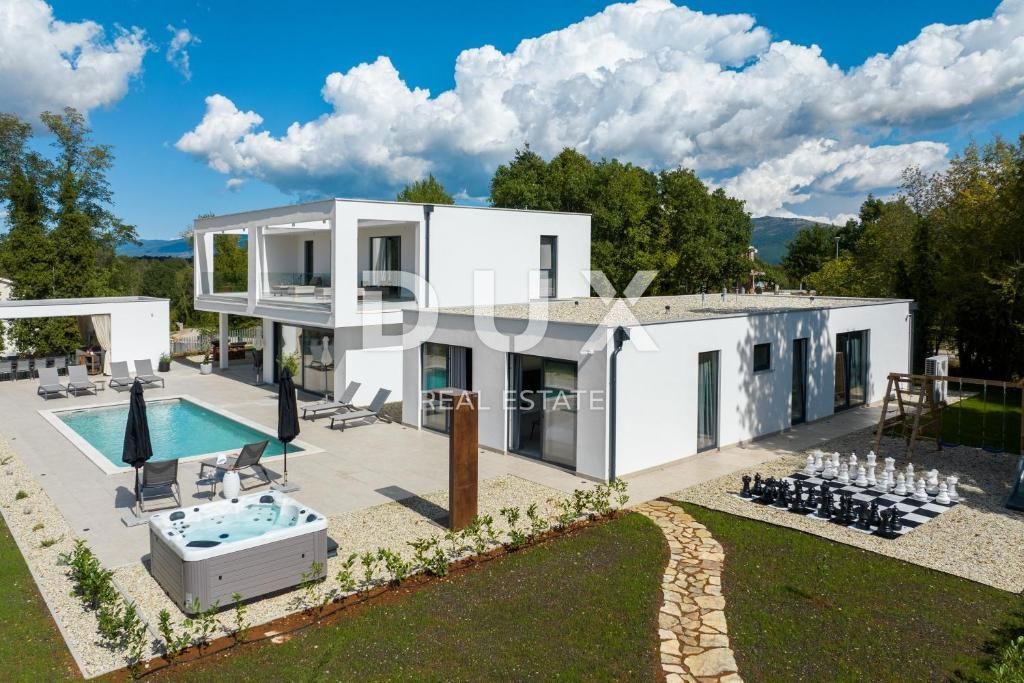 ISTRIA, LABIN - villa di lusso con piscina riscaldata e centro benessere nel cuore dell'Istria orientale