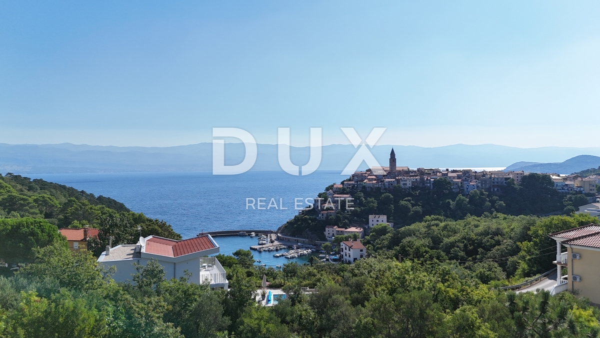 ISOLA DI KRK, VRBNIK - Terreno edificabile perfetto - 200 m dal mare