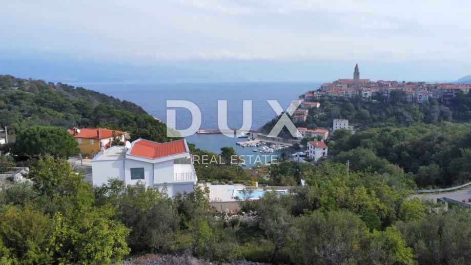 ISOLA DI KRK, VRBNIK - Terreno edificabile perfetto - 200 m dal mare