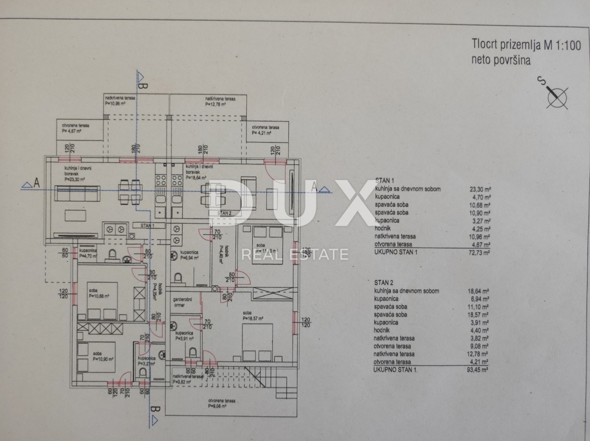 NEVIĐANE, PAŠMAN - Nuovo condominio in prima fila sul mare