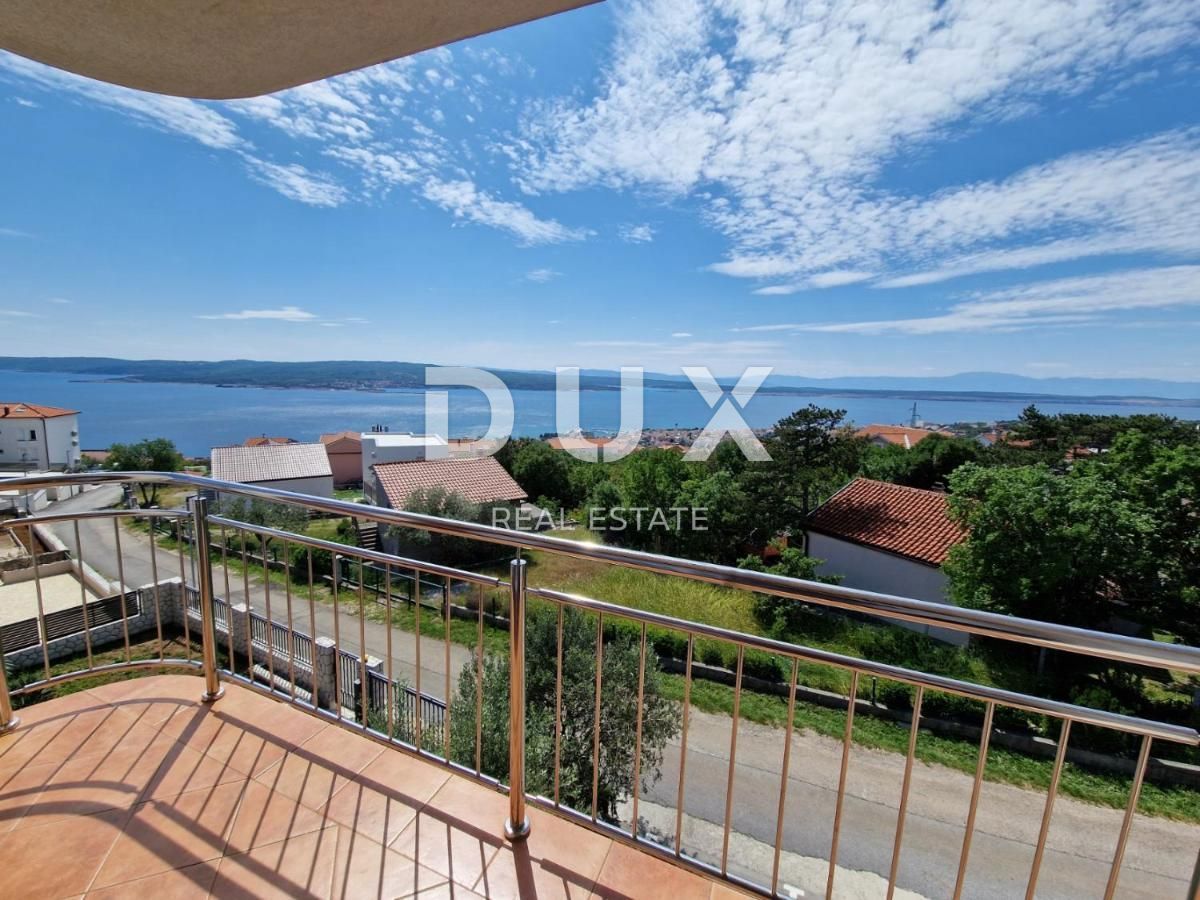 CRIKVENICA - Una bella casa con vista panoramica sul mare