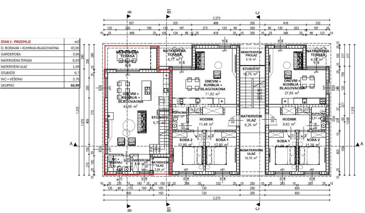 ISTRIA, PARENZO - Appartamento su due piani con 3 camere da letto e giardino in una posizione ricercata! Un appartamento che respira come una casa - ingresso indipendente!