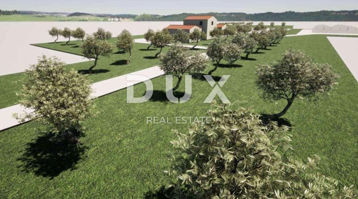 ISTRIA, SVETVINČENAT - Terreno con progetto 