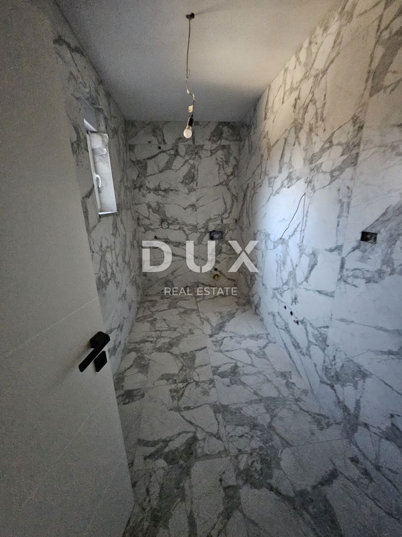 MATULJI, JUŠIĆI, JURDANI - appartamento al 1° piano 83,16 m2 in un nuovo edificio DB+2S con giardino 
