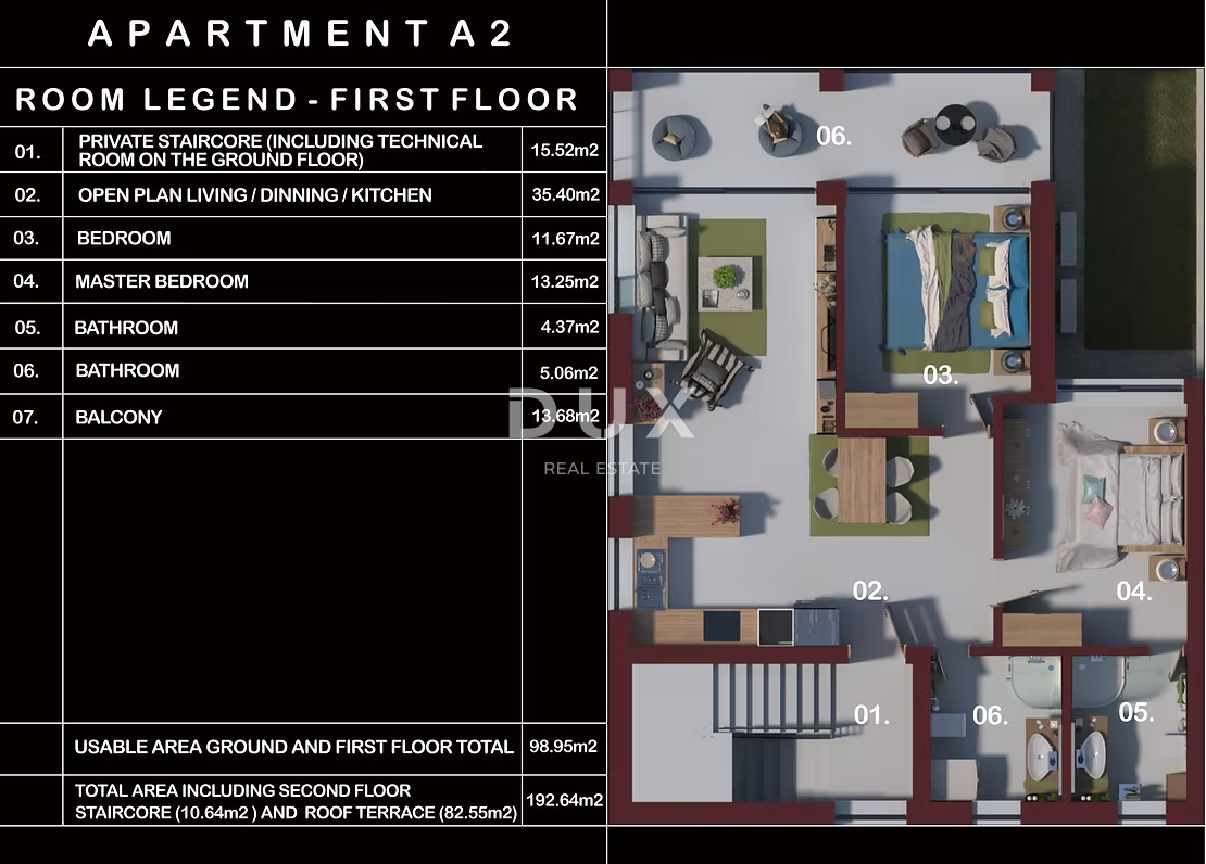 ISTRIA, PARENZO - Appartamento moderno con vista mare