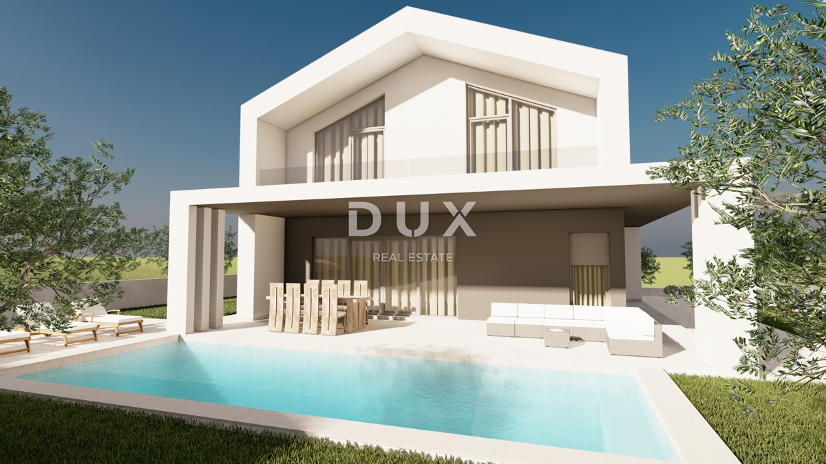 ISTRIA, BUIE, CASTEL - Terreno con permesso di costruire valido