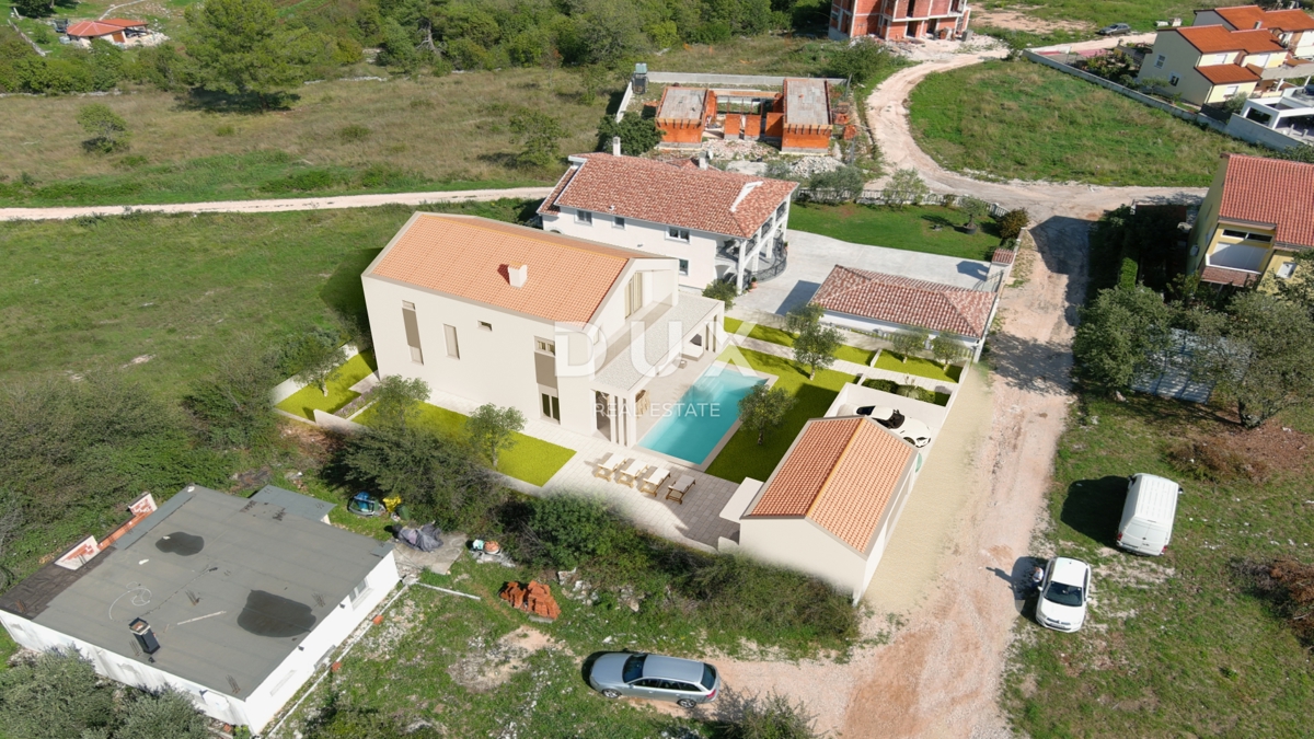 ISTRIA, BUIE, CASTEL - Terreno con permesso di costruire valido