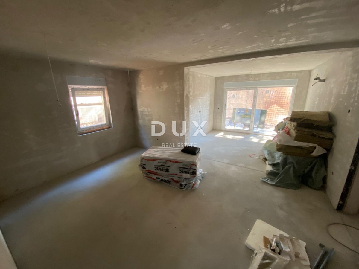 RIJEKA, DRENOVA - esclusivo appartamento in NUOVO EDIFICIO al piano terra con giardino + 2 posti auto! OCCASIONE!