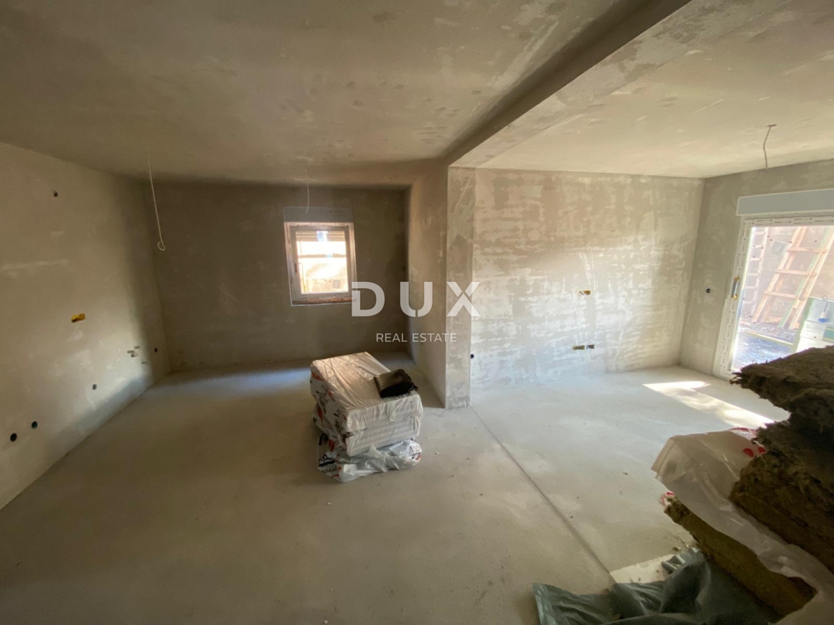 RIJEKA, DRENOVA - esclusivo appartamento in NUOVO EDIFICIO al piano terra con giardino + 2 posti auto! OCCASIONE!