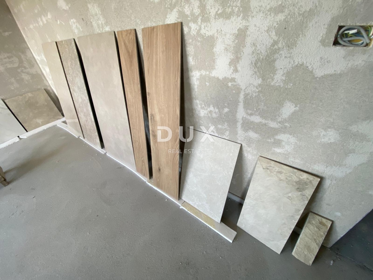 RIJEKA, DRENOVA - esclusivo appartamento in NUOVO EDIFICIO al piano terra con giardino + 2 posti auto! OCCASIONE!