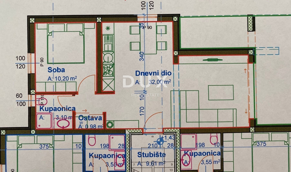 RIJEKA, DRENOVA - esclusivo appartamento in NUOVO EDIFICIO al piano terra con giardino + 2 posti auto! OCCASIONE!