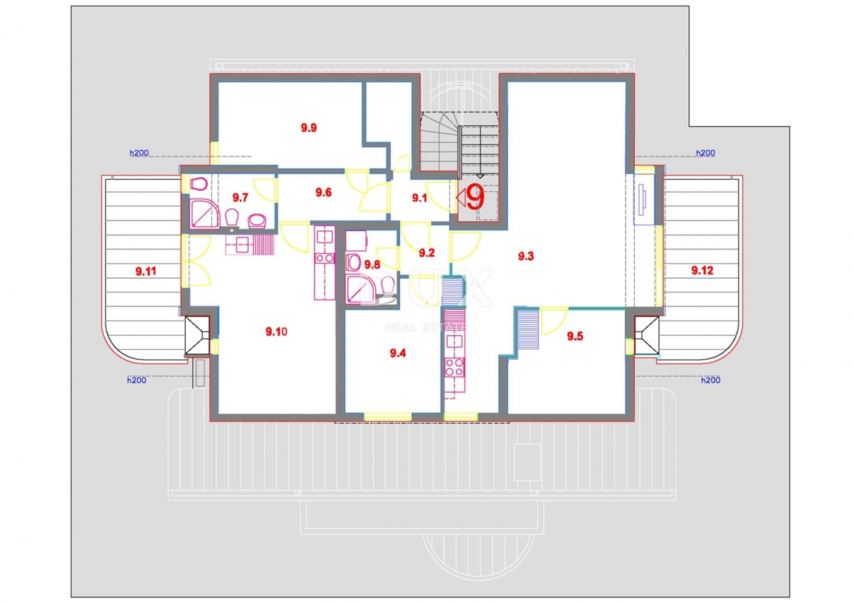 ISOLA DI PAG, NOVALJA - OCCASIONE! Spazioso appartamento con vista mare!