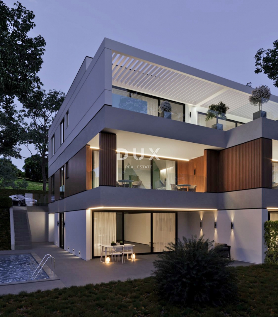 ABBAZIA, LOVRAN – residenze di lusso con piscina privata e vista panoramica sul mare