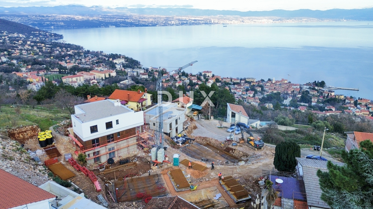 ABBAZIA, LOVRAN – residenze di lusso con piscina privata e vista panoramica sul mare