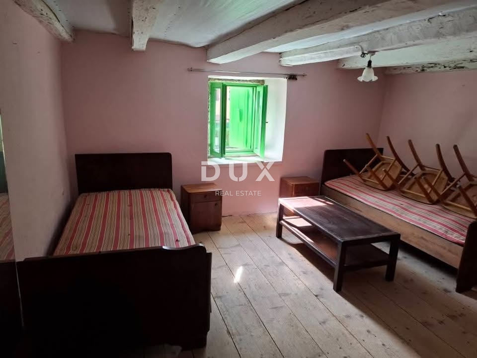 ISTRIA, LANIŠĆE - Casa in pietra parzialmente ristrutturata