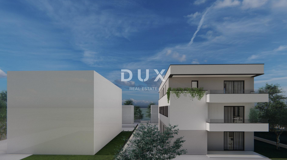 ISOLA DI PAG, MANDRE - Moderno edificio nuovo al piano terra a 80 metri dalla spiaggia! S2