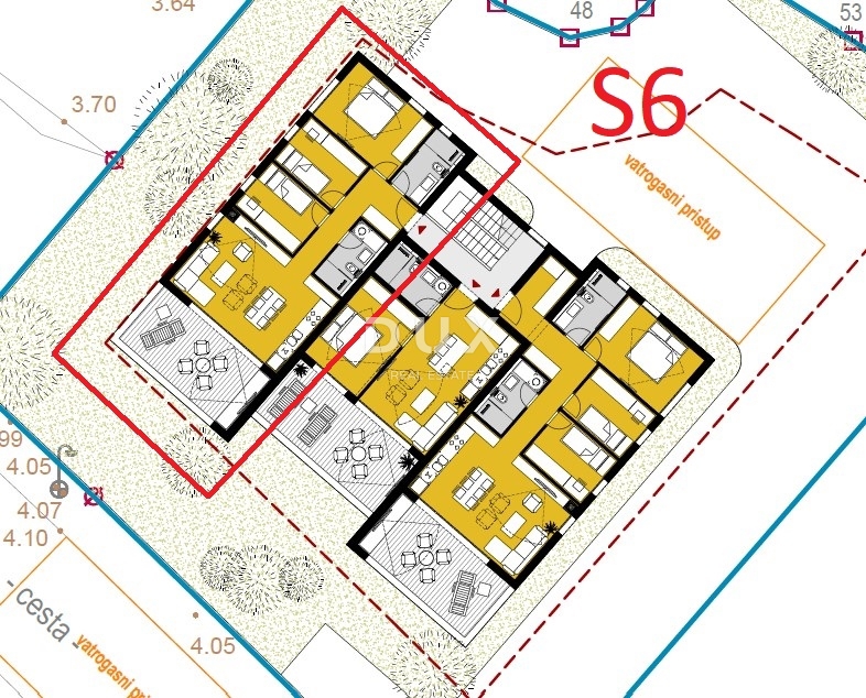 ŠIBENIK, SRIMA - Lussuoso appartamento con tre camere da letto in un nuovo edificio, a 300 m dalla spiaggia