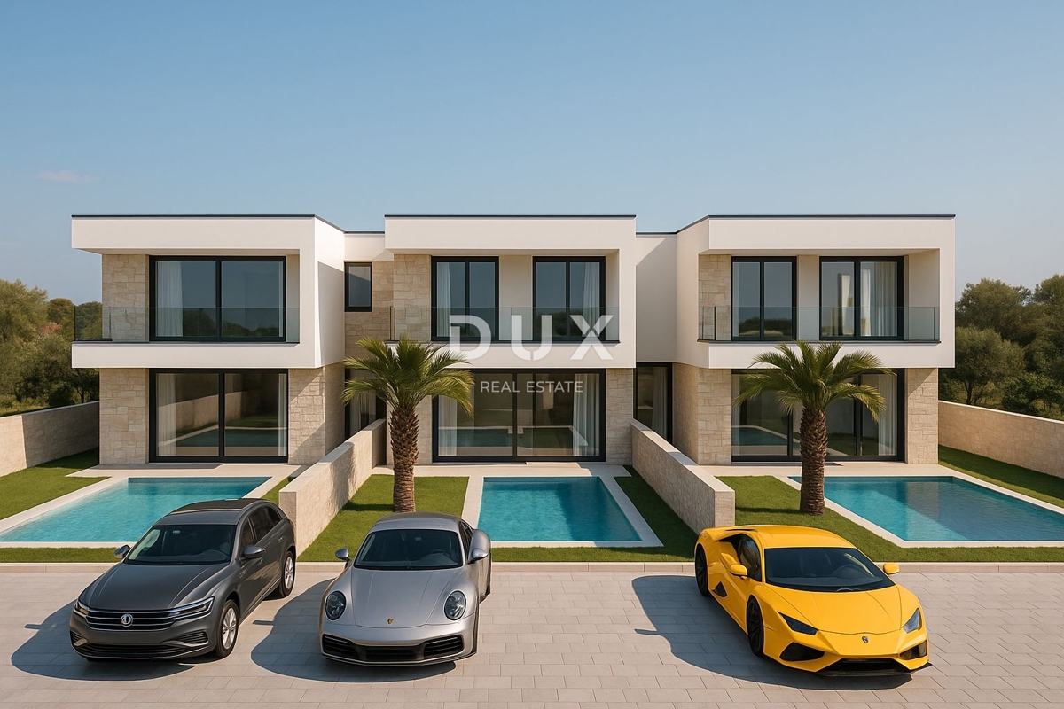 ISOLA DI PAG, NOVALJA - terreno con progetto in ottima posizione