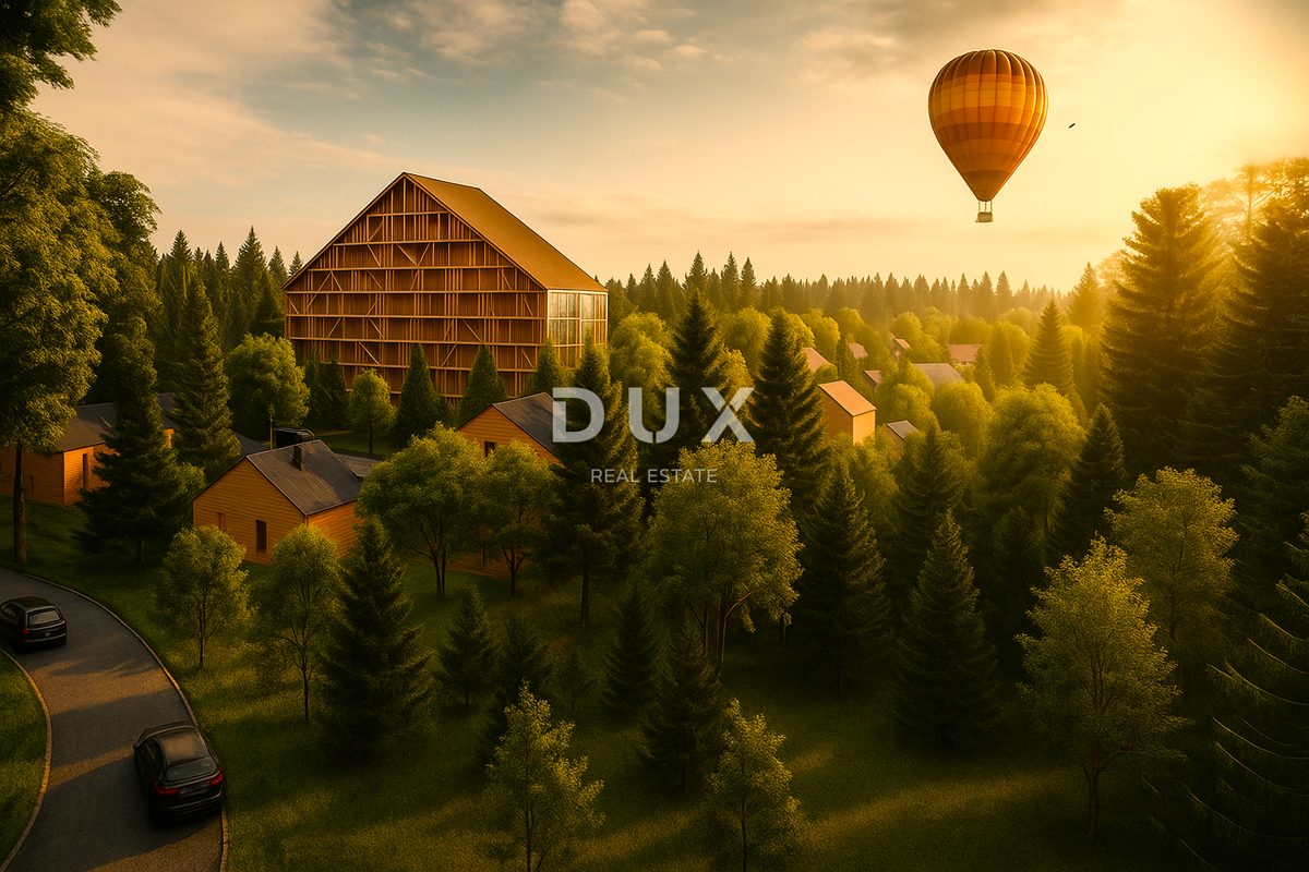 GORSKI KOTAR, STARI LAZ - progetto concettuale e di terreno per la costruzione del primo resort boutique per famiglie nella regione