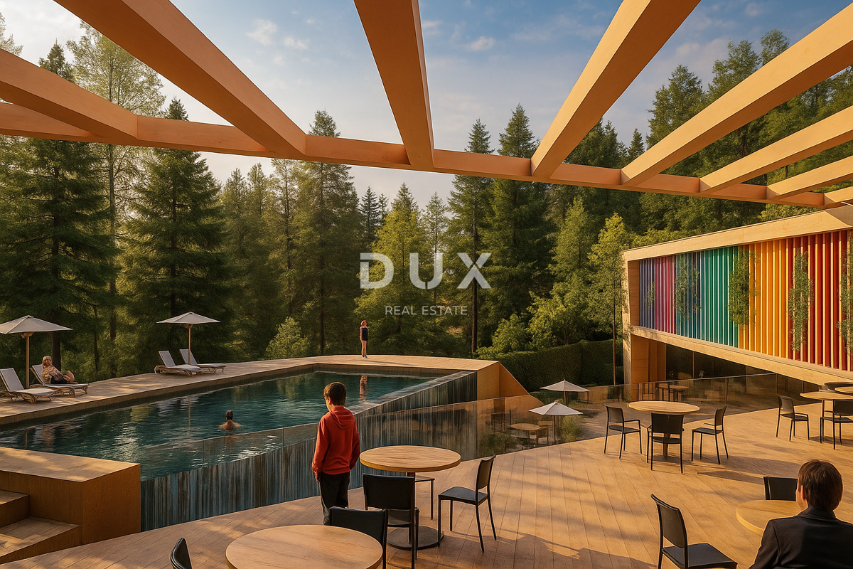 GORSKI KOTAR, STARI LAZ - progetto concettuale e di terreno per la costruzione del primo resort boutique per famiglie nella regione