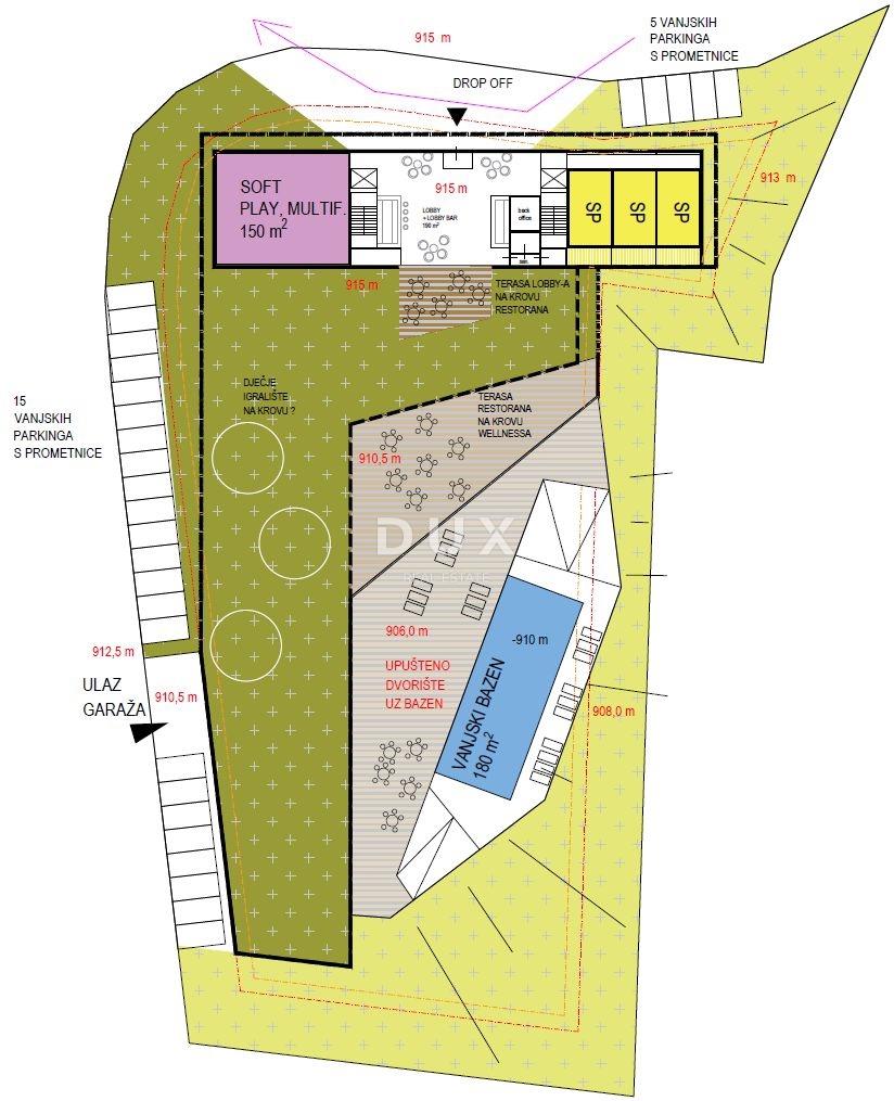 GORSKI KOTAR, STARI LAZ - progetto concettuale e di terreno per la costruzione del primo resort boutique per famiglie nella regione