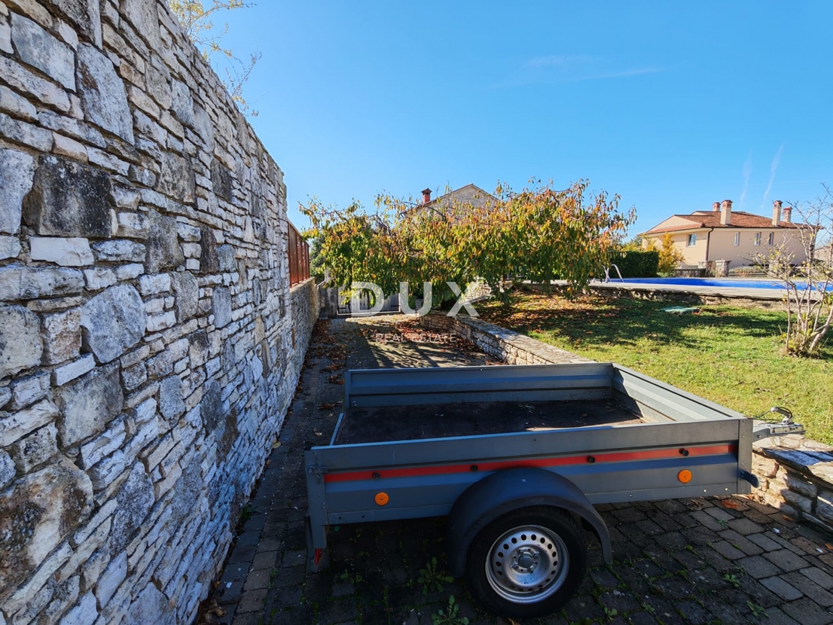 ISTRIA, BALE - Spaziosa villa con piscina e una casa in pietra aggiuntiva per gli ospiti