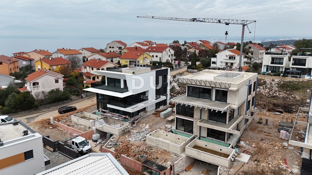 ISOLA DI KRK, NJIVICE - Nuovo edificio esclusivo, appartamento con piscina!