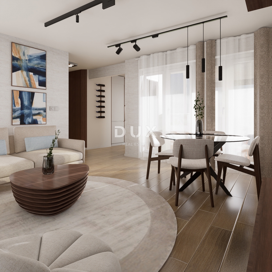 CRIKVENICA - appartamento con tre camere da letto e garage, a 130 m dal mare