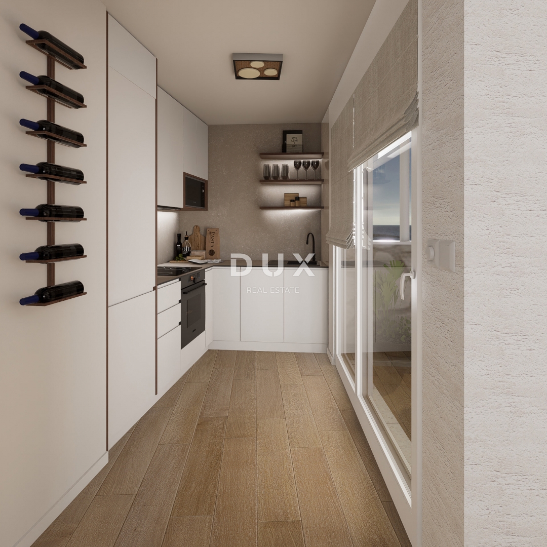 CRIKVENICA - appartamento con tre camere da letto e garage, a 130 m dal mare