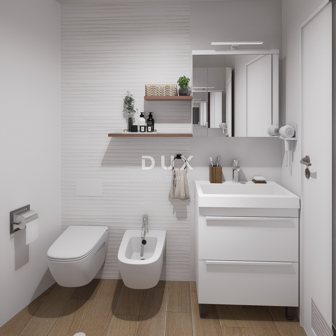 CRIKVENICA - appartamento con tre camere da letto e garage, a 130 m dal mare