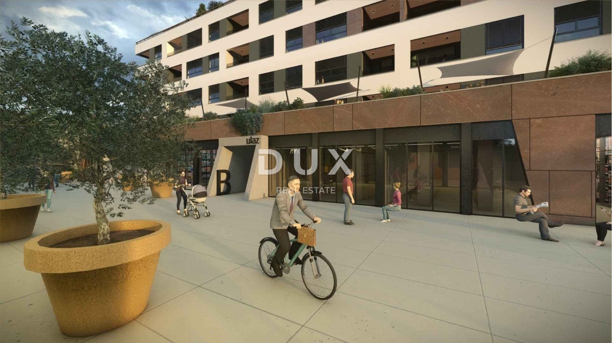 RIJEKA, SRDOČI - appartamento con orientamento S-O con terrazza di 47 m2 in un nuovo edificio con posto auto in garage