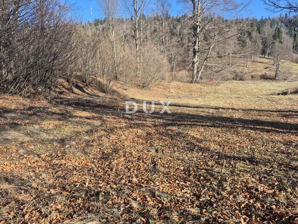 GORSKI KOTAR, FUŽINE - terreno edificabile 2053 m2 - opportunità di investimento!